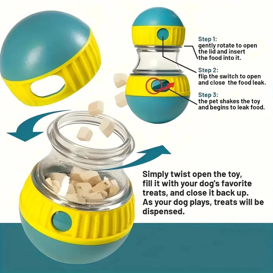 Jouet Interactif Distributeur de Friandises pour Chien