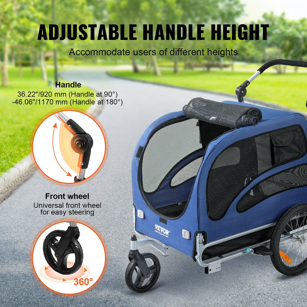 PetRide™ – Remorque de vélo pour chien | Confortable & Sécurisée