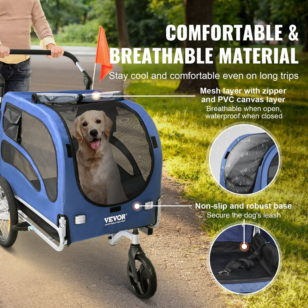 PetRide™ – Remorque de vélo pour chien | Confortable & Sécurisée