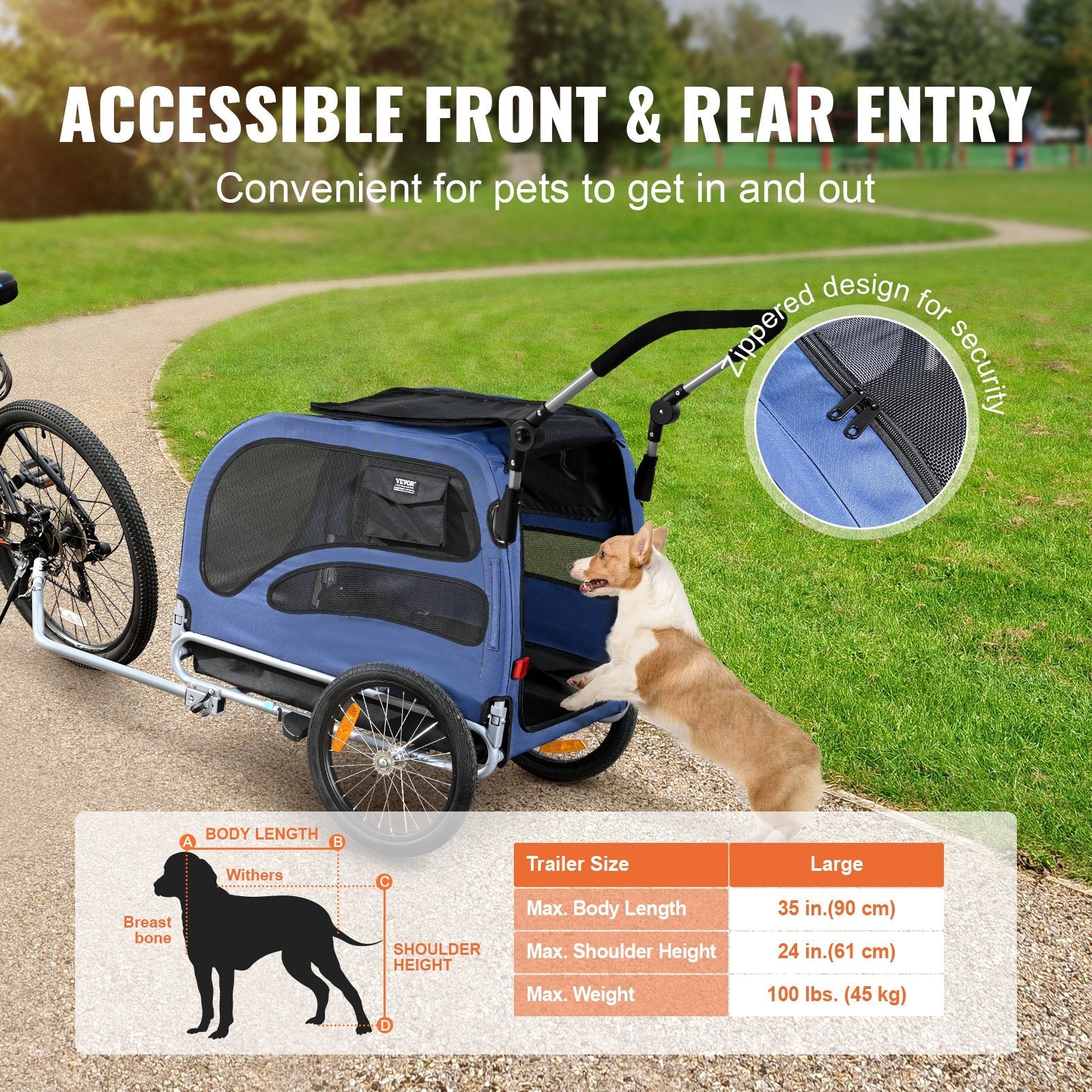 PetRide™ – Remorque de vélo pour chien | Confortable & Sécurisée